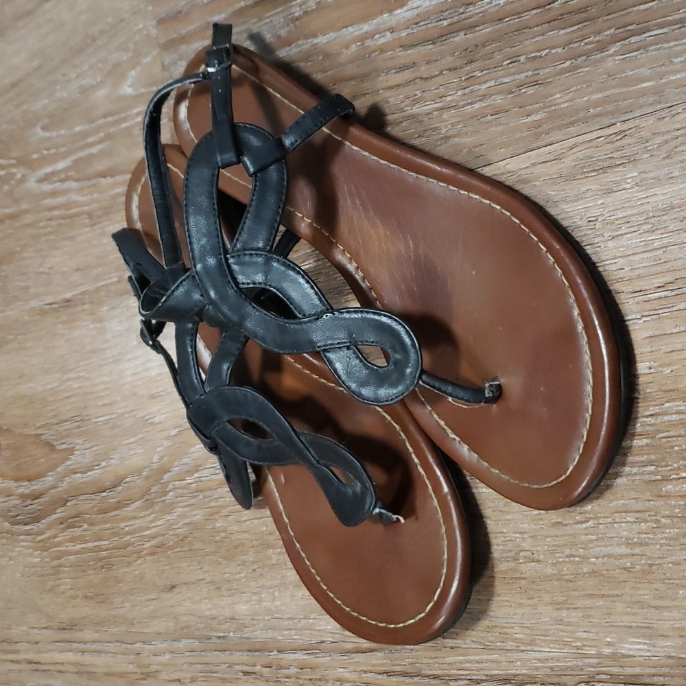 (EU 38) Aldo Thong Toe Vacation Travel Coastal Beach Resortwear Casual Bohemian